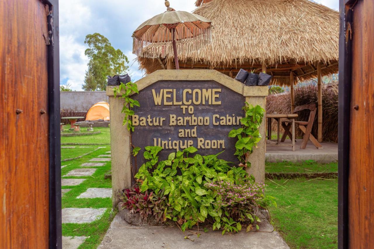 Batur Bamboo Cabin Kintamani Exterior foto