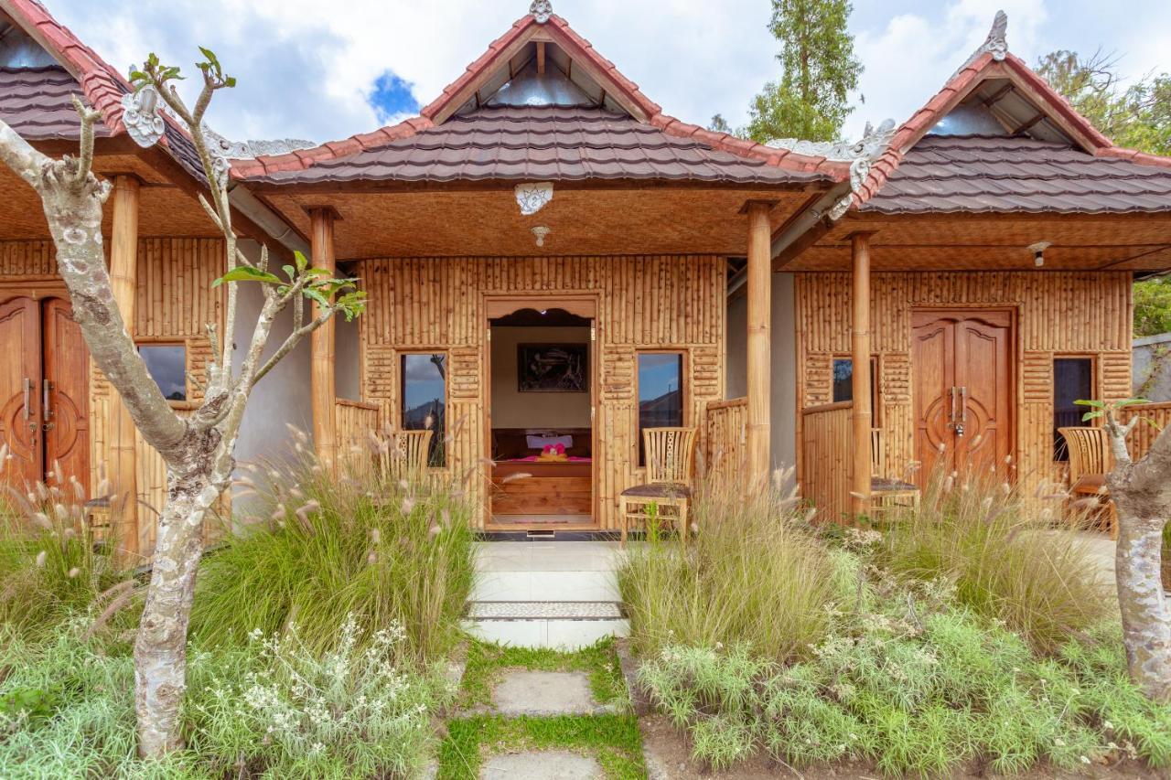 Batur Bamboo Cabin Kintamani Exterior foto