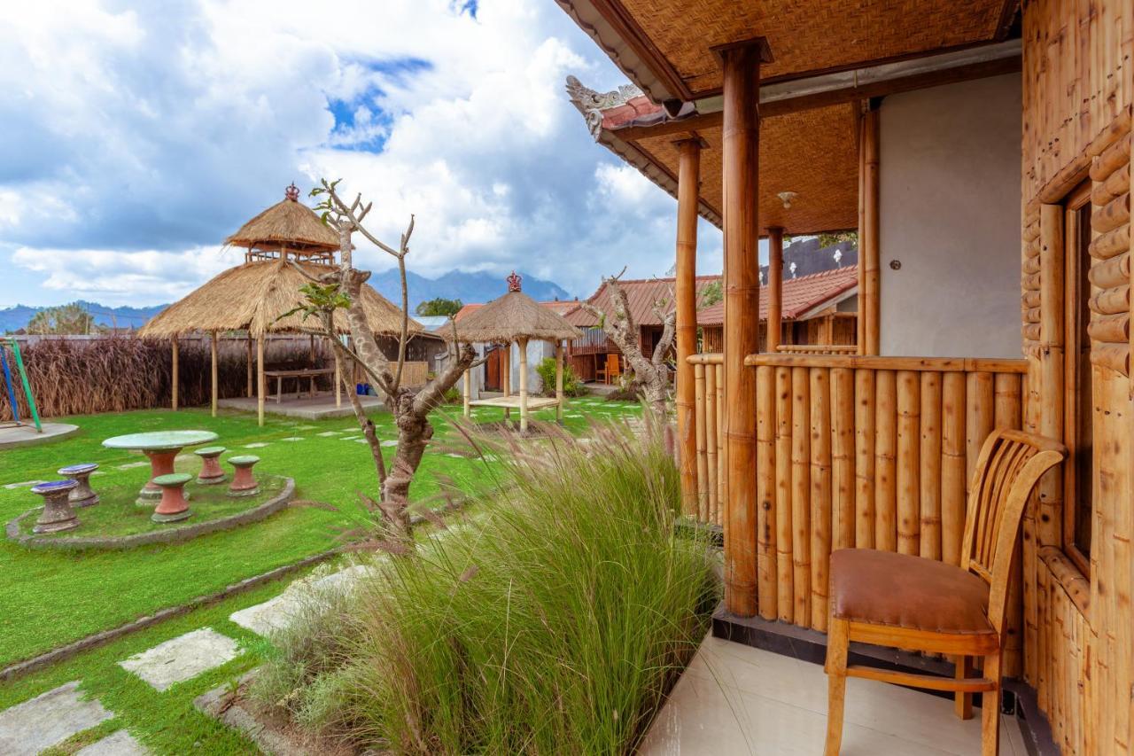 Batur Bamboo Cabin Kintamani Exterior foto