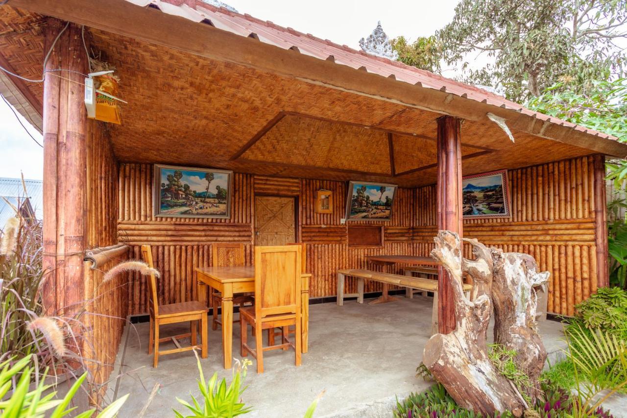 Batur Bamboo Cabin Kintamani Exterior foto