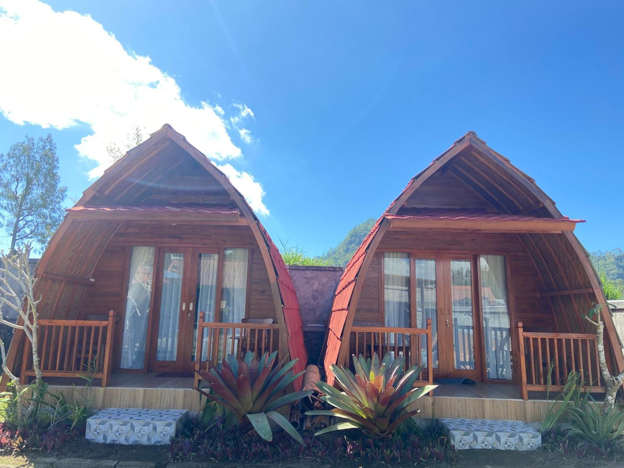 Batur Bamboo Cabin Kintamani Exterior foto