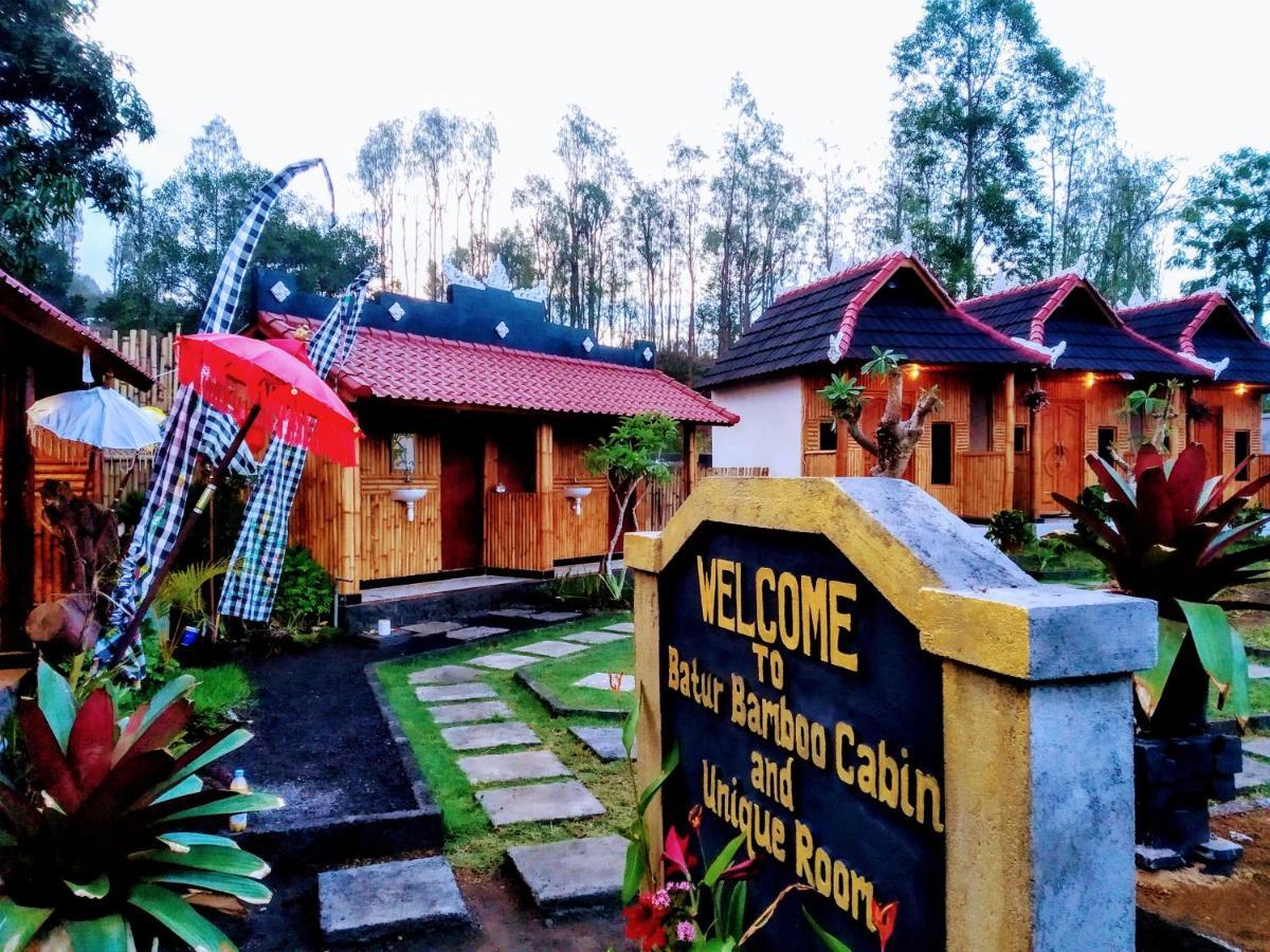Batur Bamboo Cabin Kintamani Exterior foto